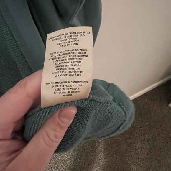 Anthropologie Saturday Sunday Waterfull Open Shawl Sweater Coat Small - Picture 6 of 11